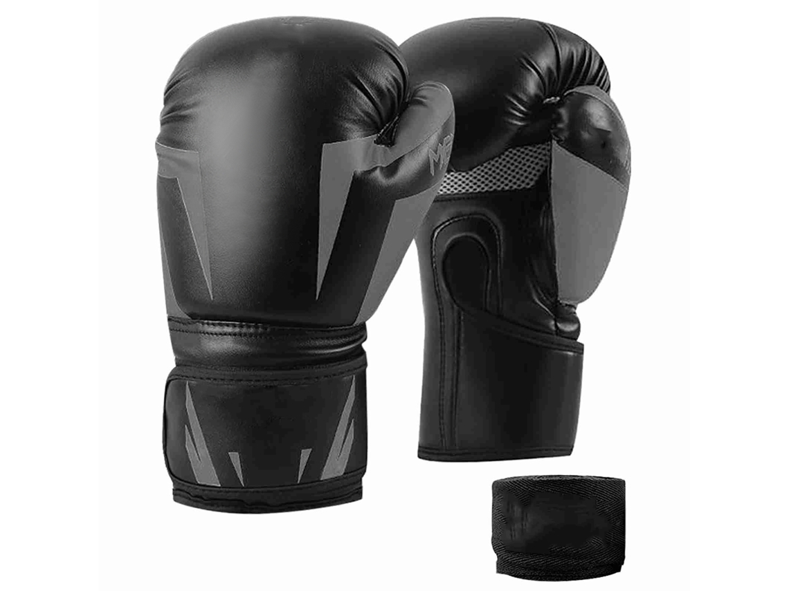 Luvas De Boxe Com Suporte De Punho Respiráveis Para Treino De Boxe Muay Thai E Kickboxing