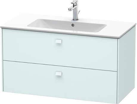Mueble bajo encimera DURAVIT Brioso 102,0 x 47,9 cm con 2 cajones incl. hueco para sifón y delantal para lavabo ME by Starck 233610