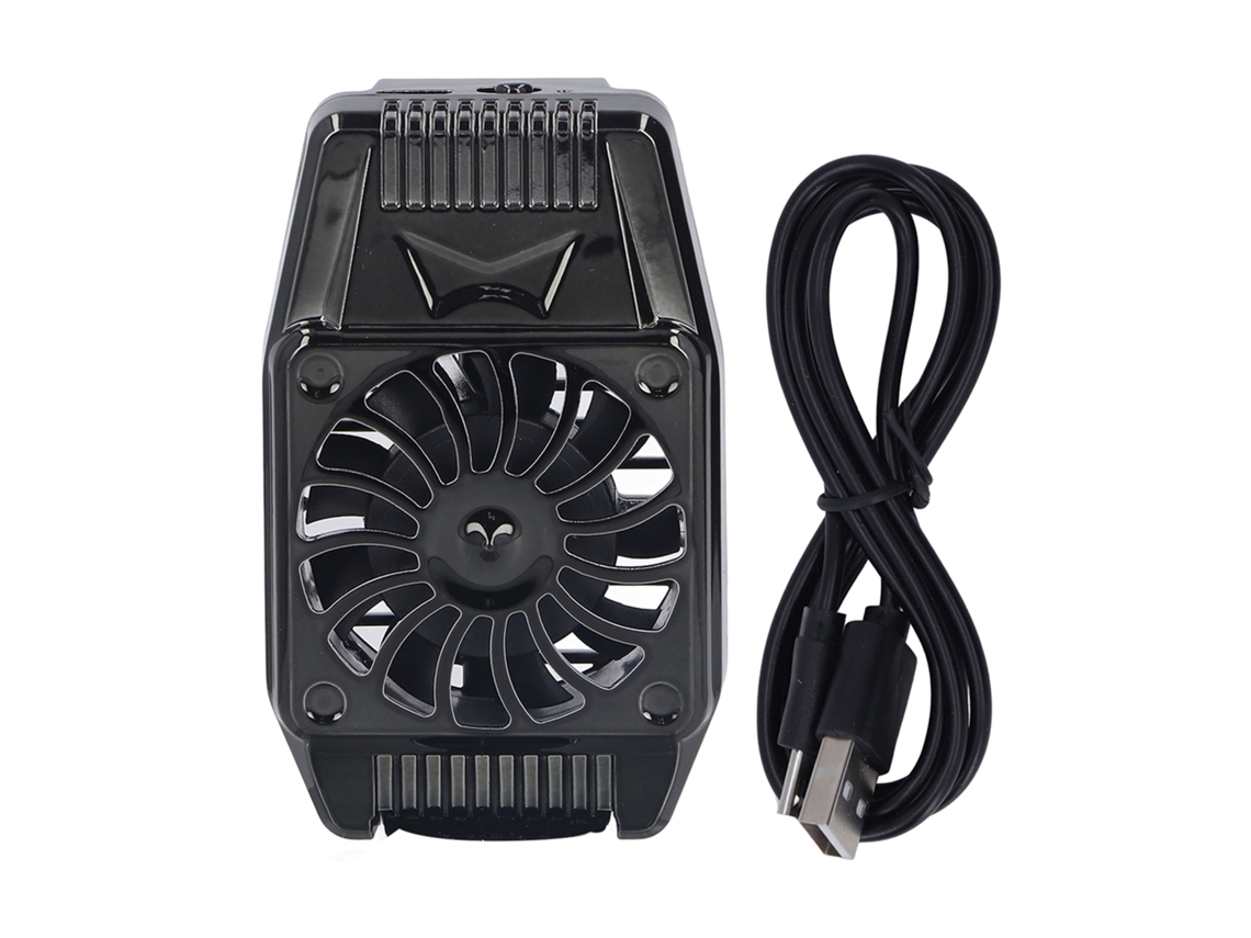 Rebe-enfriador De Clip Para Telefone Com Baixo Ruído, Resfriamento Rápido, Dissipador De Calor, Ventilador Para Jogos, Telefone, Lar, Preto