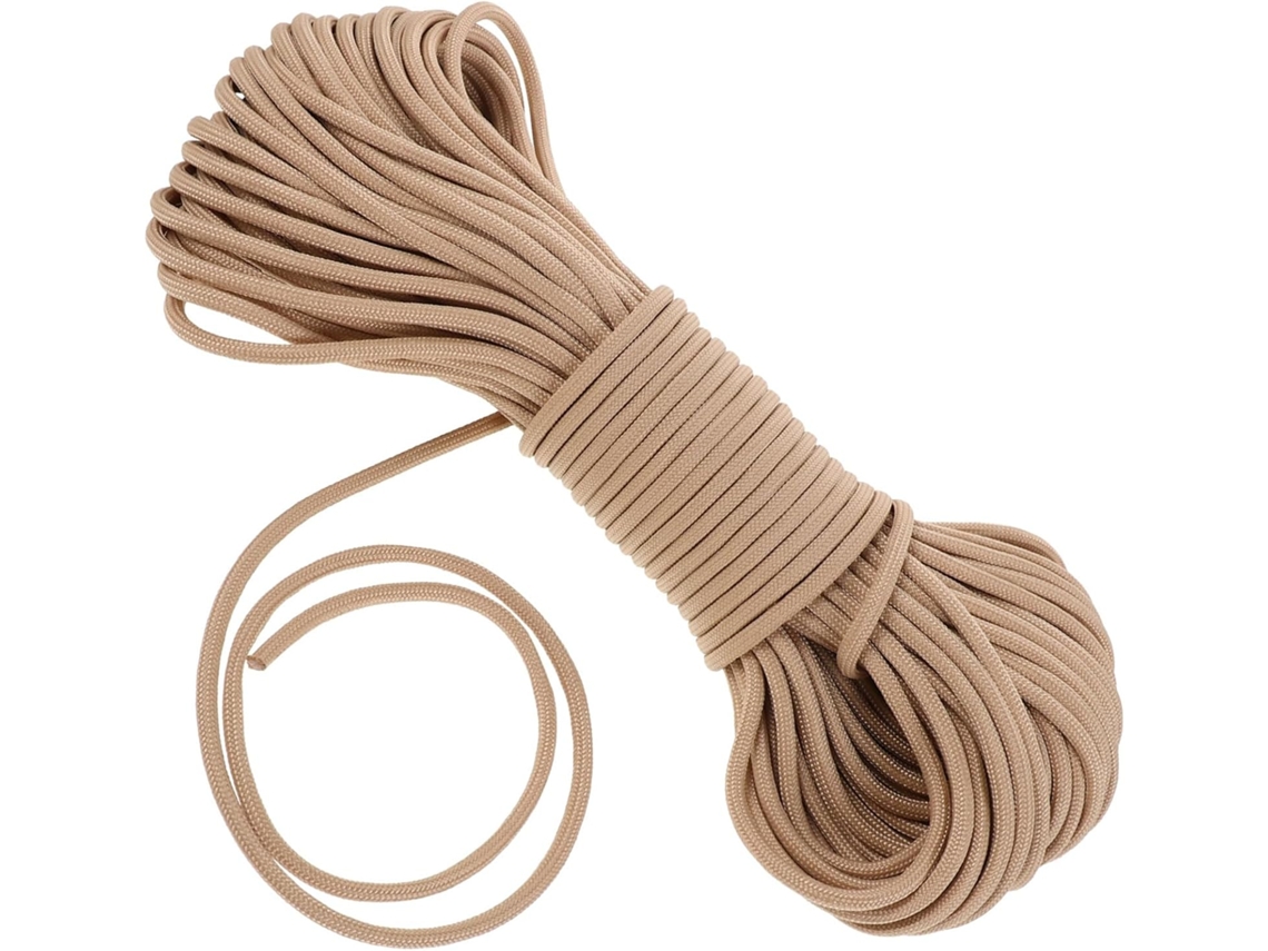 Cuerda De Paracaídas, Hebras De Poliéster Resistentes A La Abrasión E Impermeables, Cuerda Versátil Para Acampar.