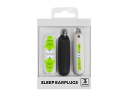 Tapones para los oídos antirruido para dormir y nadar. 3 pares. Estructura: 3 fundas.