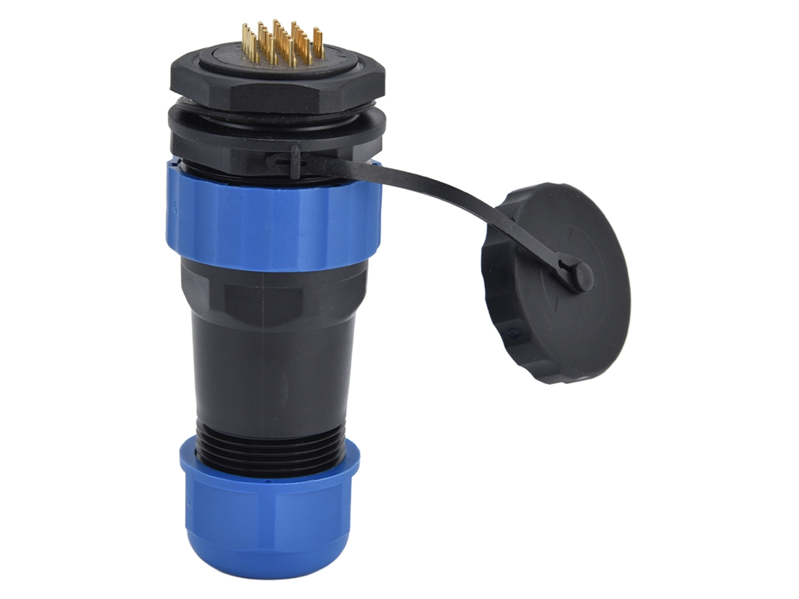 2026velora-conector Impermeable Ip68 Chapa Posterior 5a Socket De Aviación Para Cable Sp28