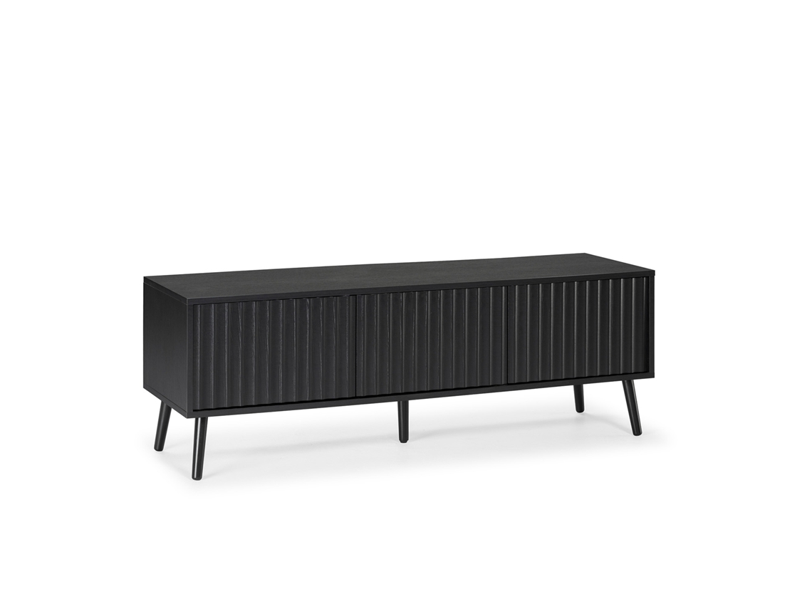 Mueble TV Lluvia 3 puertas color Negro VS VENTA-STOCK