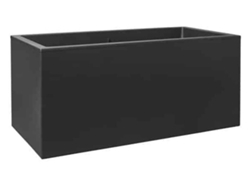 Jardinera ELHO Rectangular Vivo Negra