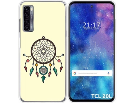 Carcasa TCL 20L / 20L+ TUMUNDOSMARTPHONE Atrapasueños Multicolor