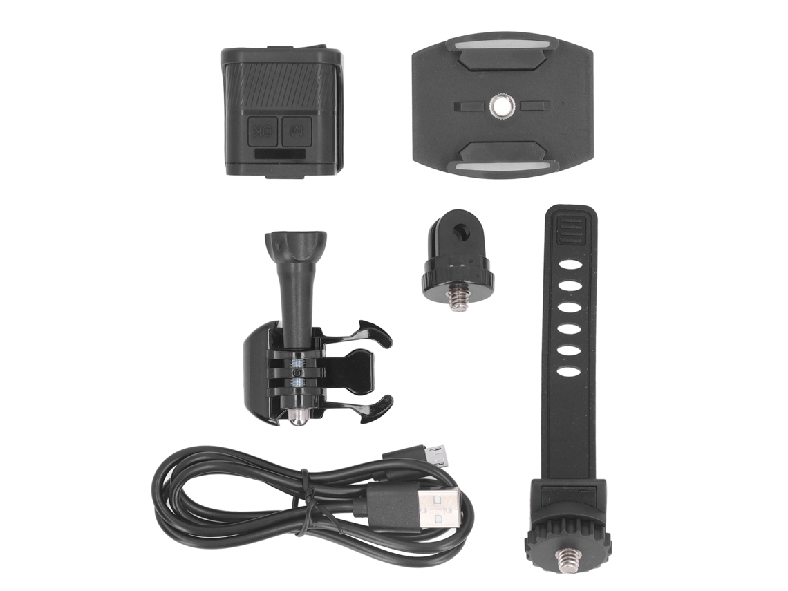 Cámara De Acción Wifi Compacta De 256 Gb, Resistente Al Agua Ip68 Y Resolución 1080p, Ideal Para Ciclismo Y Seguridad Del Hogar, Con Micrófono.