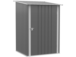 Cobertizo de acero 100x103x160cm Gris