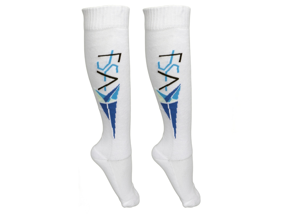 Calcetines de algodón para esgrima, 100 % algodón, absorbentes, transpirables, para entrenamiento, talla M