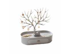KOFIHETY Expositor de Jóias Fawn con Cajón - Diseño en Forma de Árbol