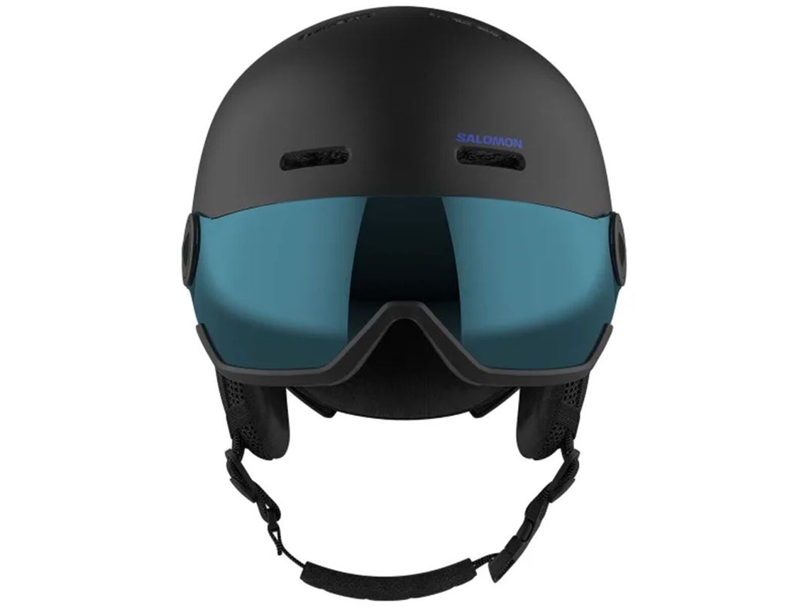 Casco De Esquí Salomon Orka Visor (negro - Niños - 49-53 Cm)
