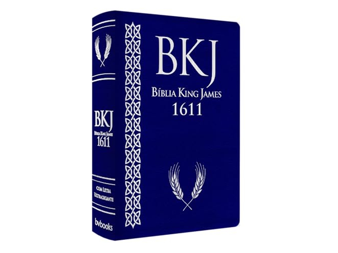 Libro Biblia King James Fiel 1611 Letra Ultra Gigant03 de Bv Books (Portugués do Brasil)
