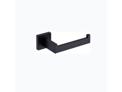 Portarrollos De Papel Higiénico Sin Taladro - Accesorio En Acero Inoxidable - Negro