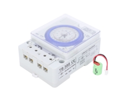 Timer Programável Tb 388 Controle Inteligente Residencial 24h Motor de Passo Ac100 240v 50/60hz