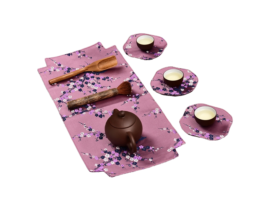 Toallas de cocina de estilo chino, toallas de té Gongfu, accesorio para bandeja de té TRUYUETY