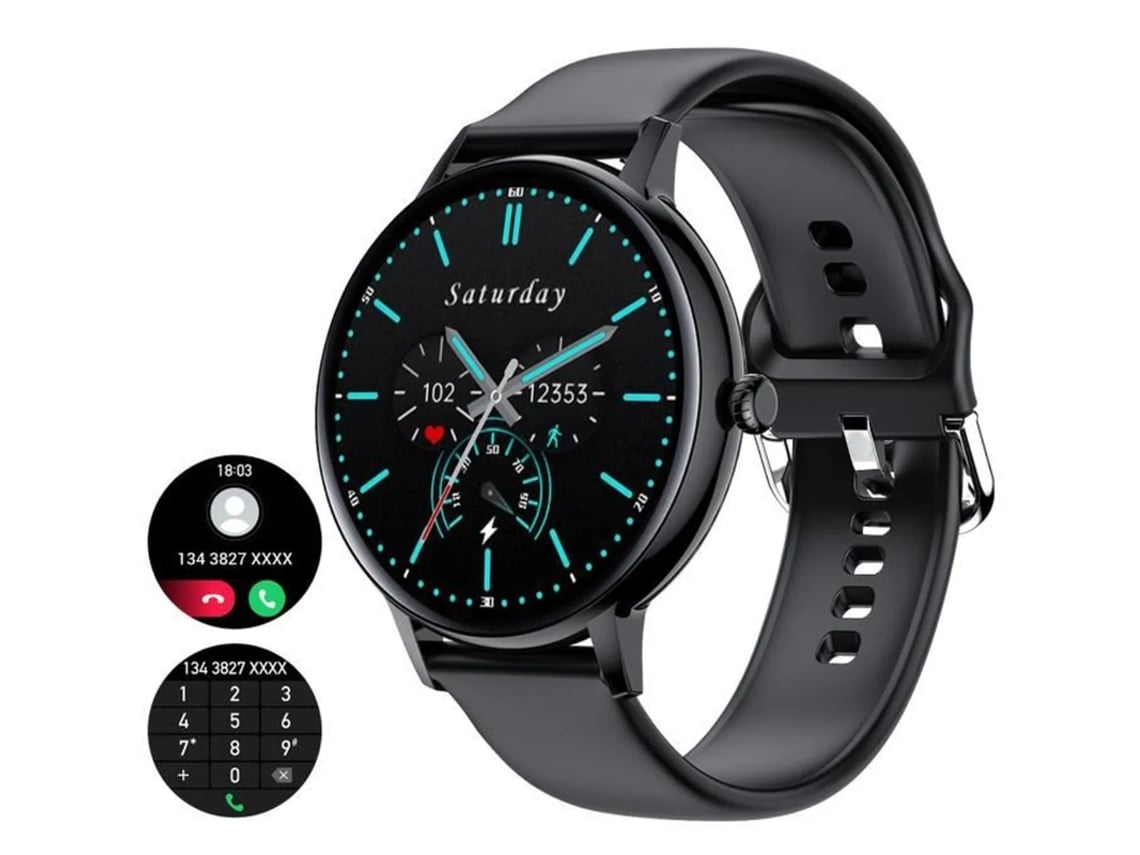 Reloj inteligente Yunzii Fw07 Negro Yunzii