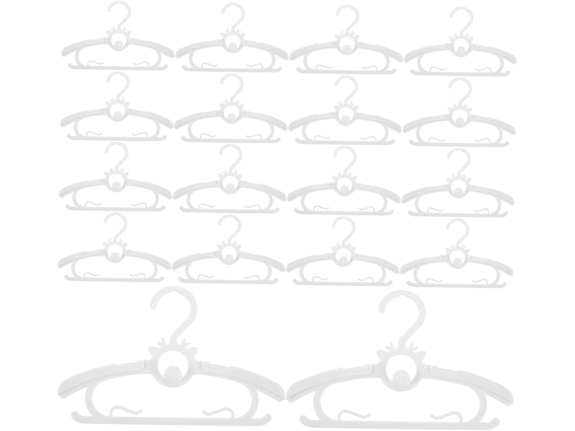 Juego De 30 Perchas Extensibles Para Niños Y Niñas, Antideslizantes Y Ajustables.