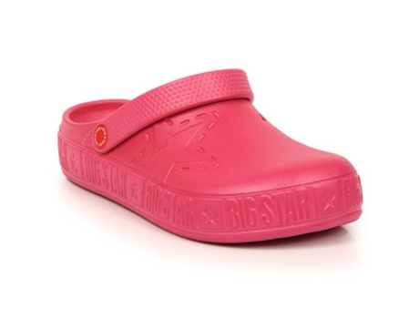 Zuecos BIG STAR Mujer Material Sintético (36,0 eu - Rosa)