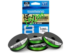 Línea de Pesca Trenzadas SHIMANO Kairiki 8 (0.160 mm - 0,10 mm)