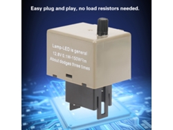 Relé intermitente LED ajustable para intermitentes de motocicleta (12 V, 150 W)