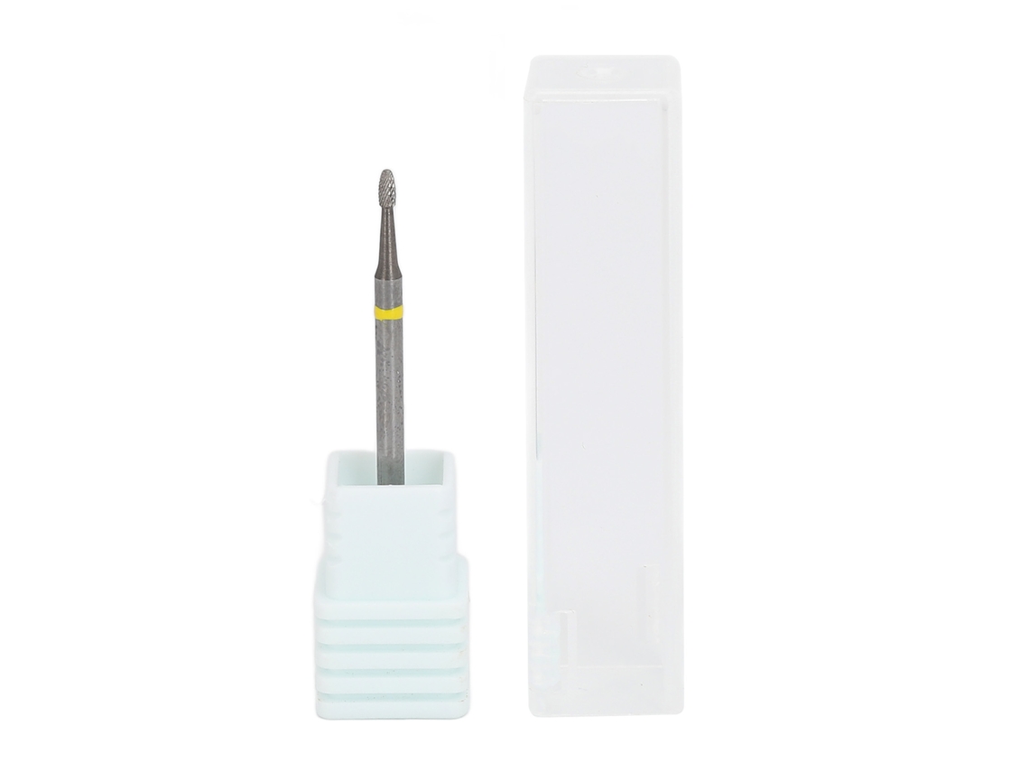 Broca Para Uñas De Acero Tungsteno Fino Para Limpieza De Cutículas Manicura Pedicura Menos Polvo