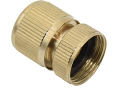 Conector De Reparación Manguera Latón 3/4" Rosca Hembra Rápida Para Latón