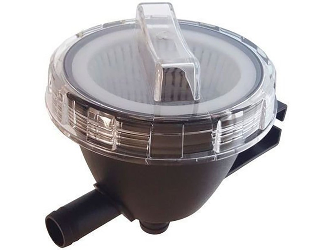 Filtro de Mangueira de Água 300 L/H 165X165 Mm Preto 1 1/2´´GOLDENSHIP