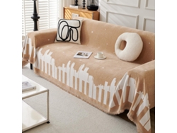 Estampado Funda Cama 180x180cm Manta Multifuncional