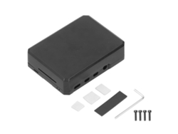 2026-caja De Aluminio Para Raspberry Pi 4b, Estuche Mini, Enclosure, Funda, Accesorio