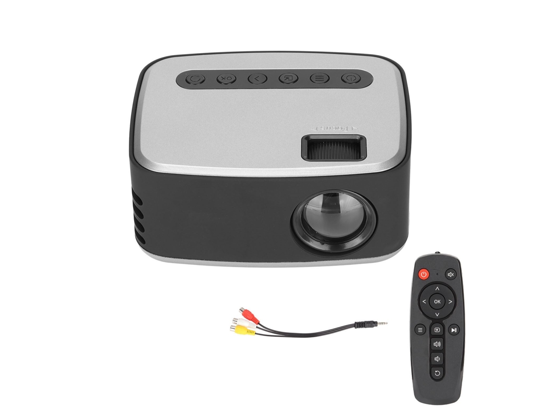 Proyector portátil Full HD 1080p para cine en casa y al aire libre, enchufe europeo 100-240V.