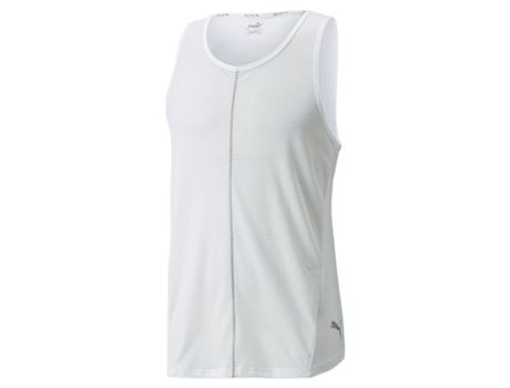 Camiseta sin Mangas de Hombre para Running PUMA Cloudspun Blanco (L)