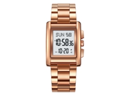 Reloj Electrónico Multifuncional, Resistente Al Agua Hasta 30 M, Para Hombre, Doble Huso Horario, Luminoso, Cronómetro.