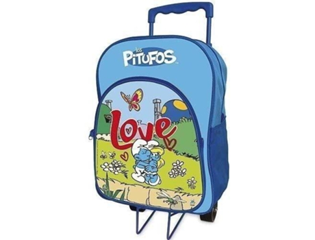 Mochila con Trolleys GIOCHI PREZIOSI ESPAÑA Pitufos