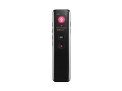 Grabadora de voz con reducción de ruido de 64 Gb y 3072 Kbps con reproducción de Mp3 Funciones de grabación activadas por voz para reuniones y YEMAESRE