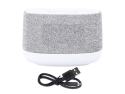 Máquina De Ruido Blanco Para Dormir, 14 Sonidos Relajantes, Bluetooth 5.4, Recargable, Luz Pulsante, Para Adultos Y Bebés, Color Blanco.