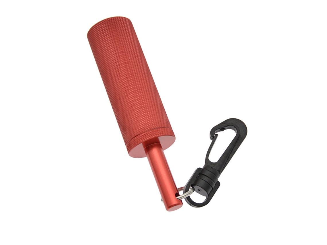 Poste De Señalización Subacuática De Aleación De Aluminio Con Gancho Para Buceo Seguro.
