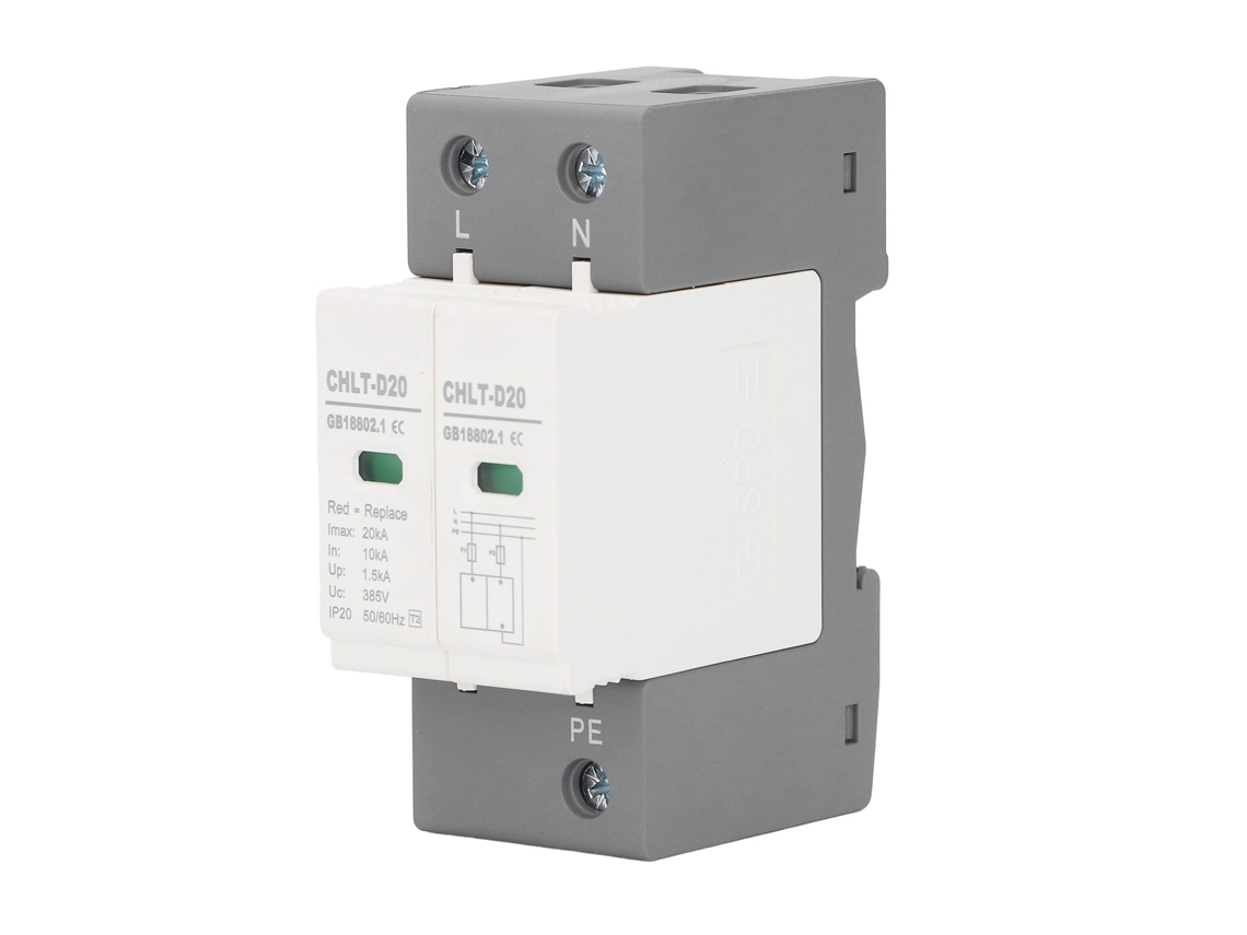 Dispositivo Protector De Sobrecarga 2p 10ka-20ka Ac 385v Para Hogar