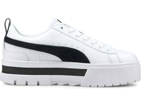 Zapatillas PUMA Mayze Lth Classic Mujer (37.5 - Blanco)