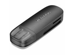 Lector de Tarjetas Externo VENTION CLGB0 (Negro)