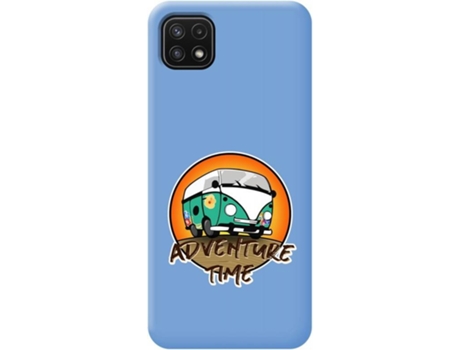 Carcasa Samsung Galaxy A22 5G TUMUNDOSMARTPHONE Adventure Time Azul