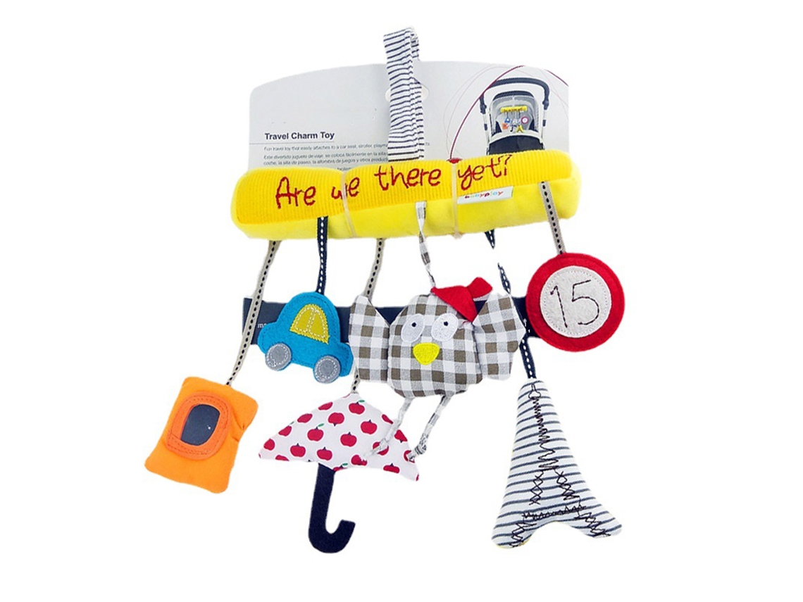 Bjww-brinquedos De Carro Bonitos Brinquedos De Chocalho Pendurados Para Bebê Brinquedos Musicais Para Assentos De Carro E Camas