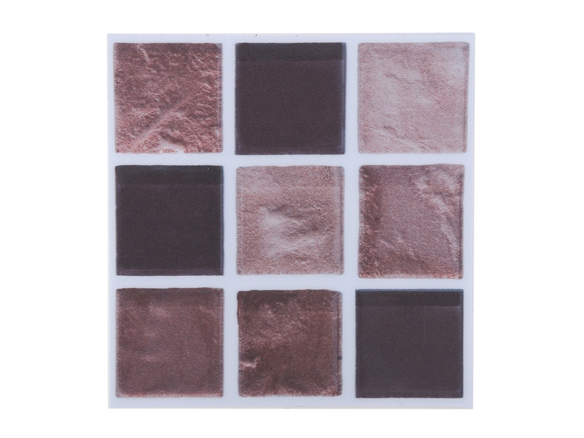 Baok - 18 piezas de pegatinas de mosaico autoadhesivas e impermeables para baño, cocina, hogar y proyectos de bricolaje (10cm*10cm) (mts009)