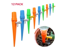 12 Dispositivos De Riego Automático Con Estacas Autosellantes Para Plantas, Sistema De Riego Por Goteo Para Vacaciones.