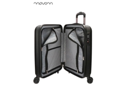 Maleta de Cabina MOVOM Wood Negro (41 x 58 x 41 cm - 38 L)