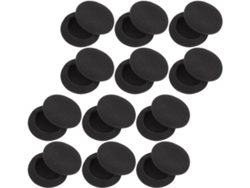 Paquete De 50 Almohadillas De Espuma Suave Negras De 60 Mm Para Auriculares.