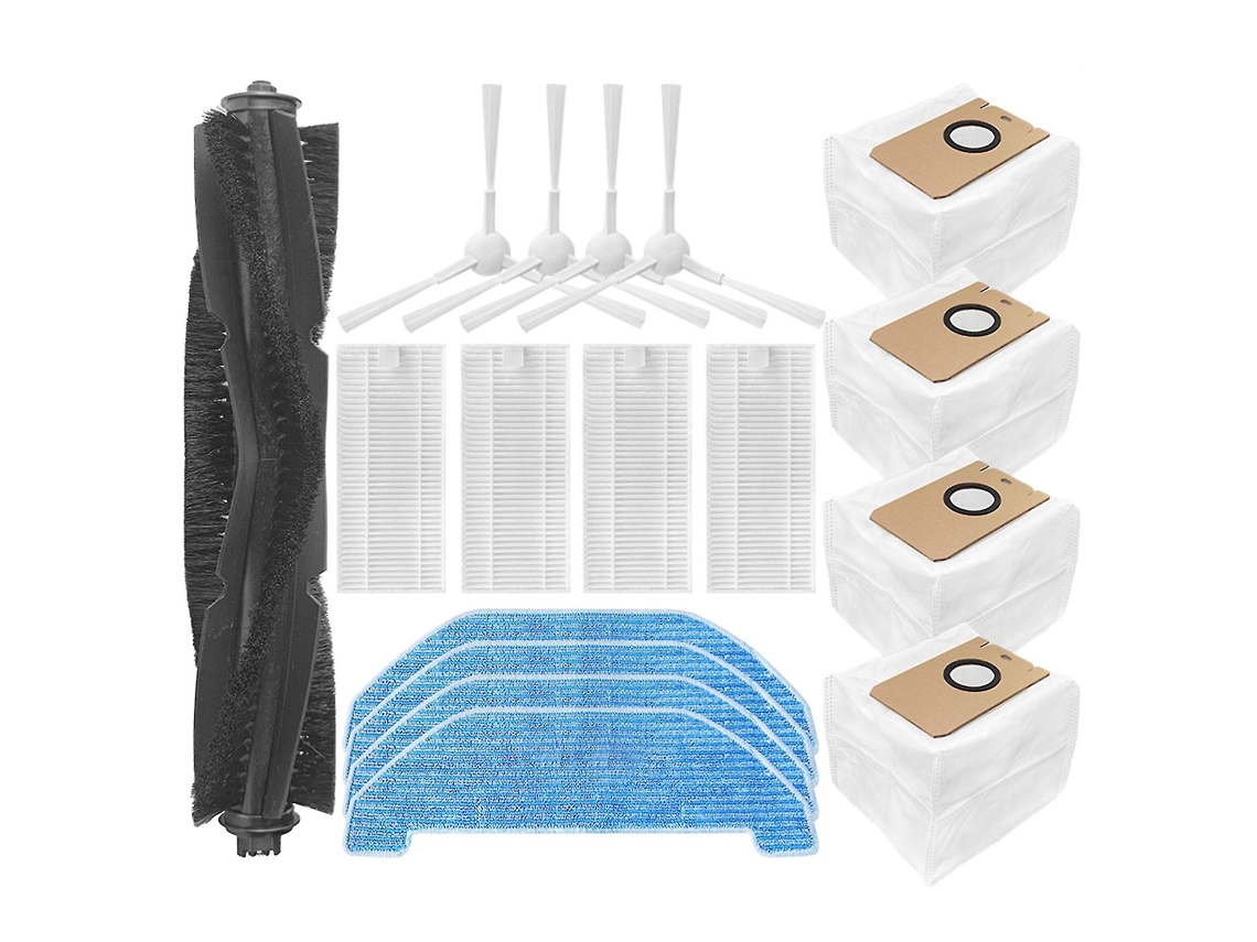 Cepillo principal, cepillo lateral, filtro y paño de fregona compatibles con Neabot Q11 Smart