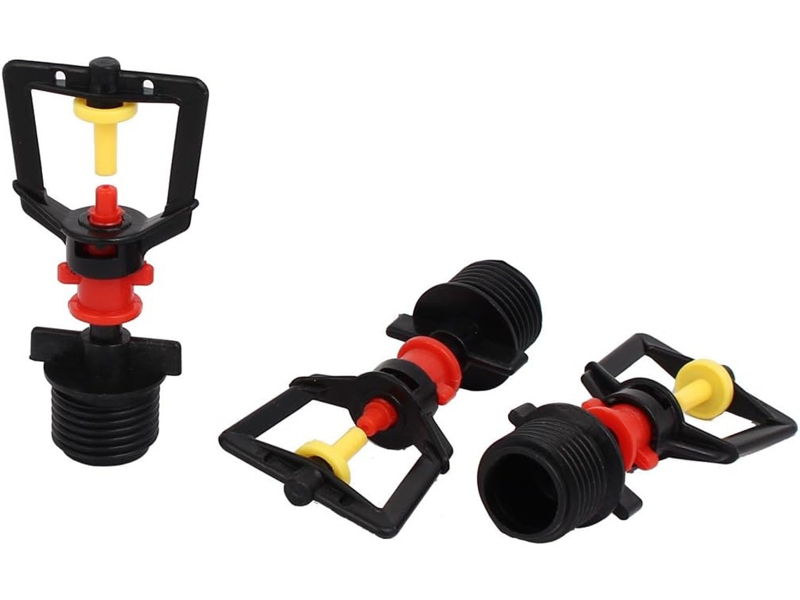 Boquilla De Microaspersor Giratoria De Plástico Con Rosca Macho De 1/2 Bsp Para Sistema De Riego