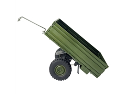 Greenldr/c Ldp06 1/12 Unimog Rc Car Spare Portal Axle Trailer W/ Tires L0039g L0039y Vehicles Models Parts Accessories