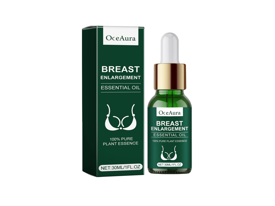 Aceite esencial para el aumento y la forma de los senos.