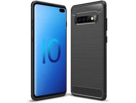 Carcasa Samsung Galaxy S10 Plus LMOBILE Carbono Negro