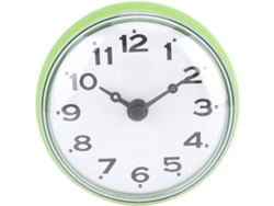 Mini Reloj De Pared Impermeable Con Ventosas Para Baño, Cocina, Sala De Estar Y Dormitorio.